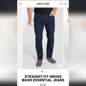Ash & Erie Straight fit Essential Jeans